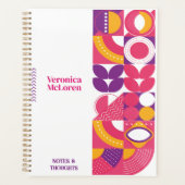 Groovy Geometry Planner 2026 – DIY Aangepast ontwe (Voorkant)
