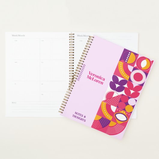 Groovy Geometry Planner: Doe-het-zelf uw Persoonli Planner (Display)