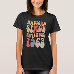 Groovy Geweldige sinds november 1963, 59e Retro T-shirt