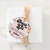 Groovy Ghost Halloween Party Dank u Bedankjes Labels (In situ)