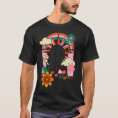 Groovy Ghost Spooky Season Boho Spooky Ghost T-shirt (Voorkant)