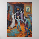 Groovy Ghouls & Wicked Witches | Halloweendans Poster (Voorkant)