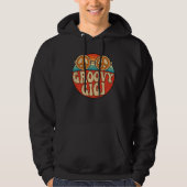 Groovy Gigi 70s Aesthetic Nostalgia 1970 s Retro M Hoodie (Voorkant)
