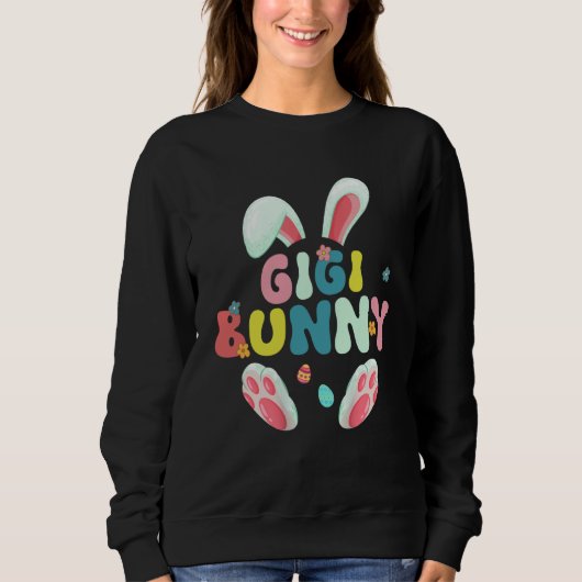 Groovy Gigi Bunny Happy Easter Mother's Day 2023 Trui (Voorkant)