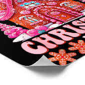 Groovy Gingerbread House Crew Nk Christmas Vibes P Poster (Hoek)