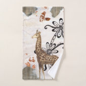Groovy Giraffe Bad Handdoek (Handdoek)