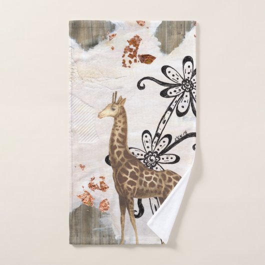 Groovy Giraffe Bad Handdoek (Handdoek)
