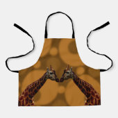 Groovy Giraffe Liefde, Kinder Full Print Schort (Voorkant)