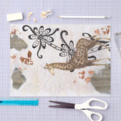 Groovy Giraffe Tissuepapier (Craft)