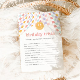 Groovy Girl's Birthday Trivia-spel