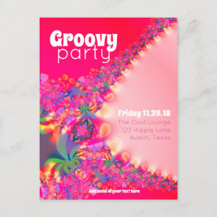Groovy Girls Party Invitation Briefkaart