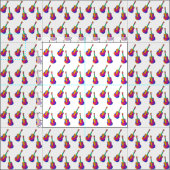 Groovy gitaar patroon stof (Delen)