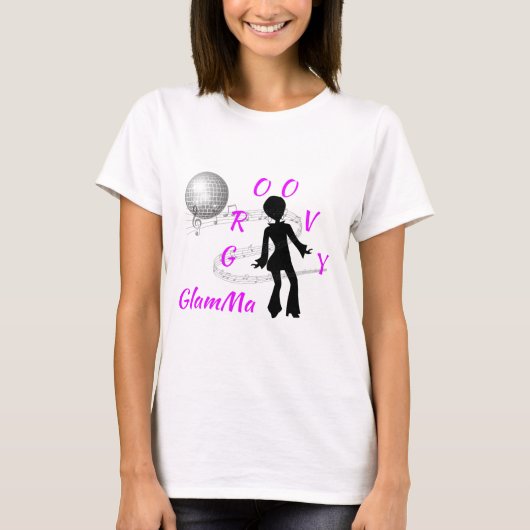 Groovy GlamMa T-shirt (Voorkant)