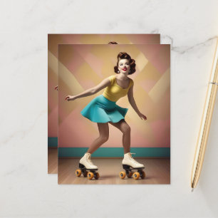 Groovy Glide: Retro ritmes op Schaatsen wielen