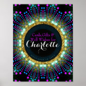 Groovy Glow Blacklight Poster Signage (Voorkant)