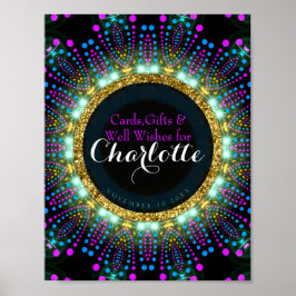 Groovy Glow Blacklight Poster Signage