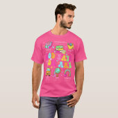 Groovy God zegt dat je Christelijk leraar bent T-shirt (Voorkant volledig)