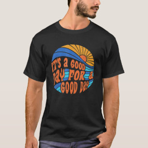 Groovy Goede dag om een goede dag Sunset Beach Mot T-shirt
