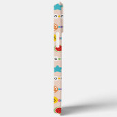 Groovy Goede Vibes Liefde Glimlach Retro Kralen Case-Mate iPhone Case (Achterkant / Rechts)