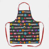 Groovy Goede Vibes Retro Keukencadeau Schort (Voorkant)