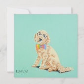 Groovy Goldendoodle Note Cards Bedankkaart (Voorkant)