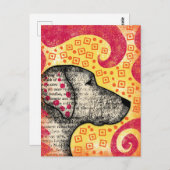 Groovy Good Dog Briefkaart (Voorkant / Achterkant)