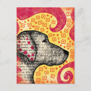 Groovy Good Dog Briefkaart