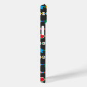 Groovy Good Vibes Liefde Glimlach Retro Kralen Case-Mate iPhone Case (Achterkant / Rechts)