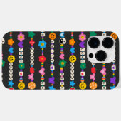 Groovy Good Vibes Liefde Glimlach Retro Kralen Case-Mate iPhone Case (Achterkant (horizontaal))
