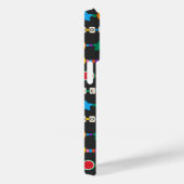 Groovy Good Vibes Liefde Glimlach Retro Kralen Case-Mate iPhone Case (Achterkant / Rechts)
