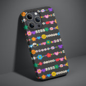 Groovy Good Vibes Love Smile Retro Beads Case-Mate iPhone Case