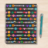 Groovy Good Vibes Love Smile Retro Beads Planner