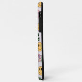 Groovy Good Vibes Y2K Butterfly iPhone Case (Achterkant/links)