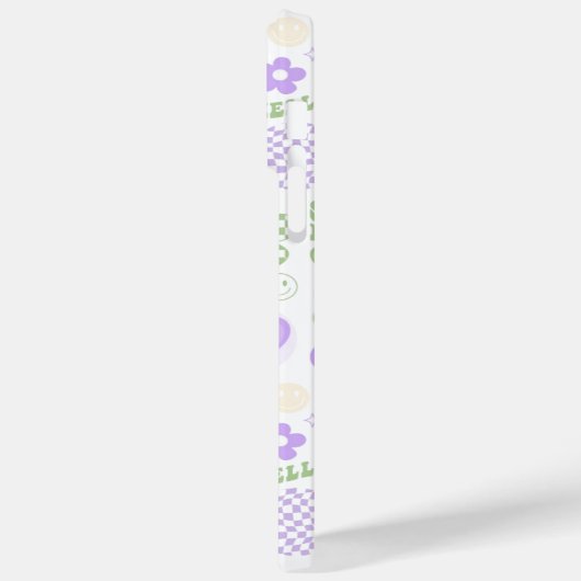 Groovy Good Vibes Y2K Butterfly Modern Girl Case-Mate iPhone Case (Achterkant / Links)