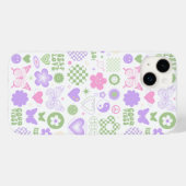Groovy Good Vibes Y2K Vlinder Modern Meisje Case-Mate iPhone Case (Achterkant (horizontaal))