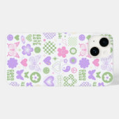 Groovy Good Vibes Y2K Vlinder Modern Meisje Case-Mate iPhone Case (Achterkant (horizontaal))