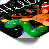 Groovy Goodbye 2025 Hello 2026 Happy New Years Eve Poster (Hoek)