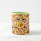 Groovy Gouden Roos Opulence: Mok (Midden)