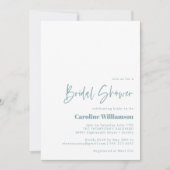 Groovy Gradient Blauwgroen Roze Oranje Vrijgezelle Kaart (Voorkant)