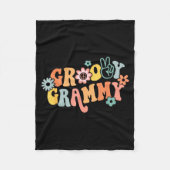 Groovy Grammy One Thankful Grammy Valentines Day M Fleece Deken (Voorkant)