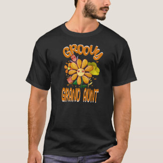 Groovy Grand Aunt Familie komt overeen met  Famili T-shirt