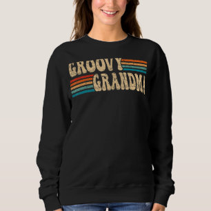 Groovy Grandma 70s Aesthetische Nostalgia 1970's R Trui