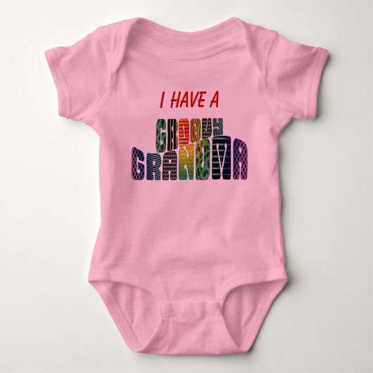 Groovy Grandma Romper (Voorkant)