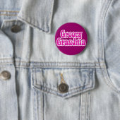 Groovy Grandma Ronde Button 5,7 Cm (In situ)