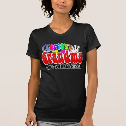 Groovy Grandma Shirt (Voorkant)