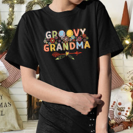 Groovy Grandma Shirt, Funny Groovy Grandma T-Shirt