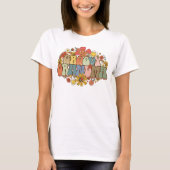 Groovy Grandma Shirt, Retro Groovy Grandma T-shirt (Voorkant)
