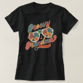 Groovy Grandma T-Shirt, Family Groovy, Grandma T-shirt (Design voorkant)