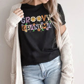 Groovy Grandma T-Shirt, Funny Grandma Squad T-shirt