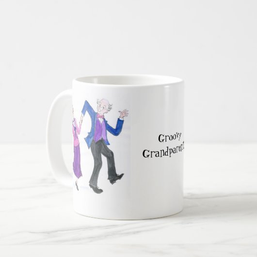 Groovy Grandouders Coffee Mok (Voorkant links)
